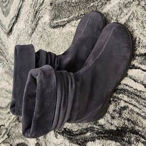 (8.5M) College Leather Suede Upper Wool Lining Natural Rubber Aquaprotect Winter
